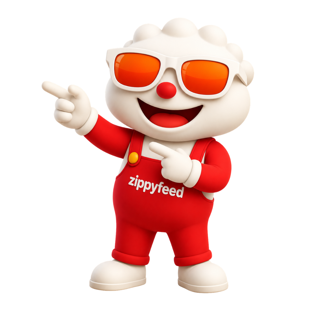 ZippyFeed Mascot