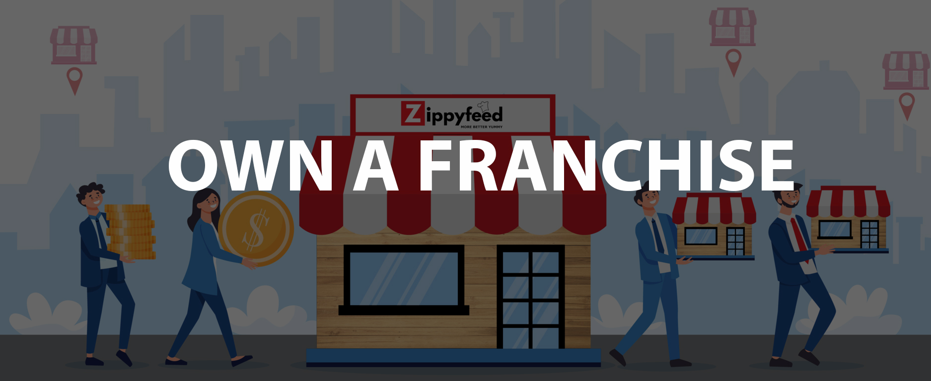 Start your own business with a low-cost food franchise in India franchise opportunity from ZippyFeed